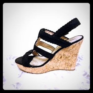 Women's corked wedge by Soda